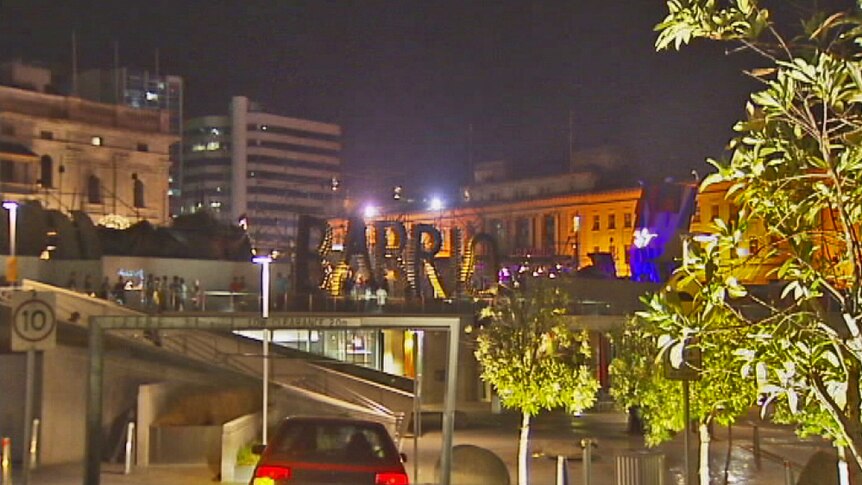 Adelaide Festival Centre and car park under its plaza