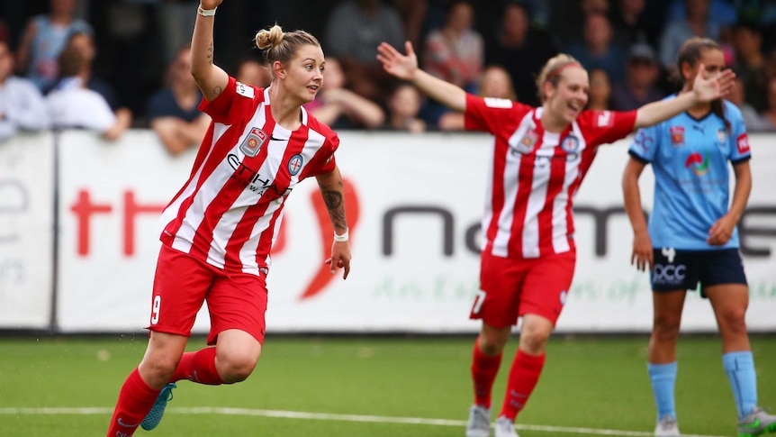 Crummer scores for Melbourne City in W-League