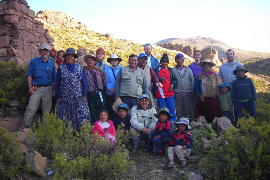 University of Arizona Seismology Group with Bolivian hosts