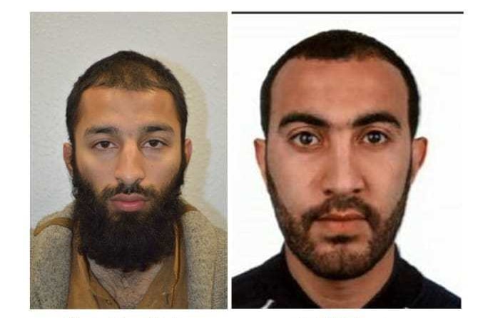 A composite photo shows head and shoulder shots of Khuram Shazad Butt and Rachid Redouane.