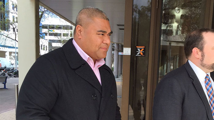 Former CFMEU official Fihi Kivalu is facing blackmail charges.