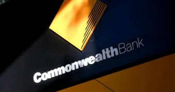 Commonwealth Bank logo.