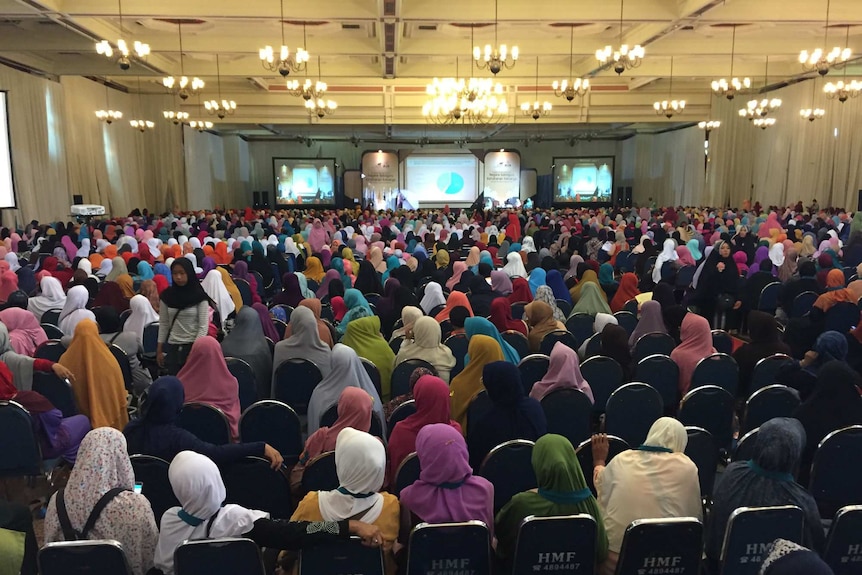 Women at Hizb ut-Tahrir conference