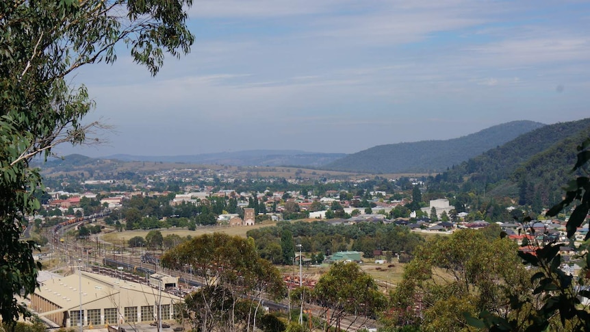 Overlooking Lithgow