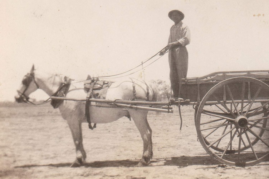 Chinese immigrant Willie Mar Senior taken in 1940 at Mistake Creek, east of Winton in central-west Qld.