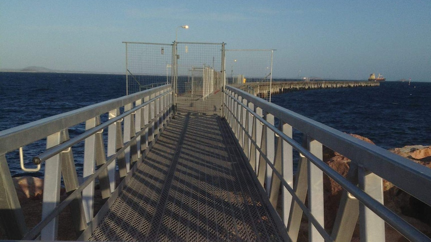 The historic Esperance Tanker Jetty.