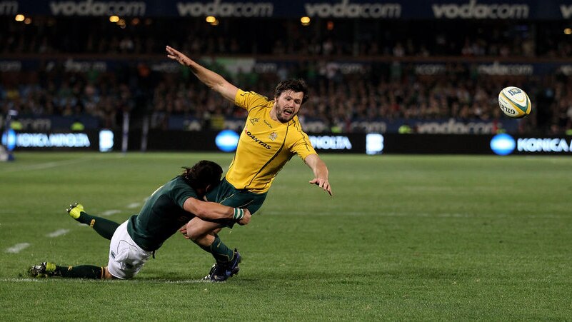 Game-breaker: Ashley-Cooper said his knock-on had a direct effect on the result of the game.