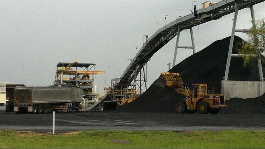 New Acland coal mine north-west of Toowoomba.