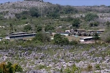 The Australian detention centre on the Pacific island of Nauru.