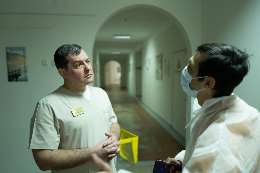 Hospital director Andre Salnikoff