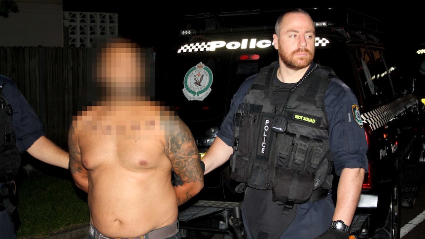 Man arrested during NSW police raids
