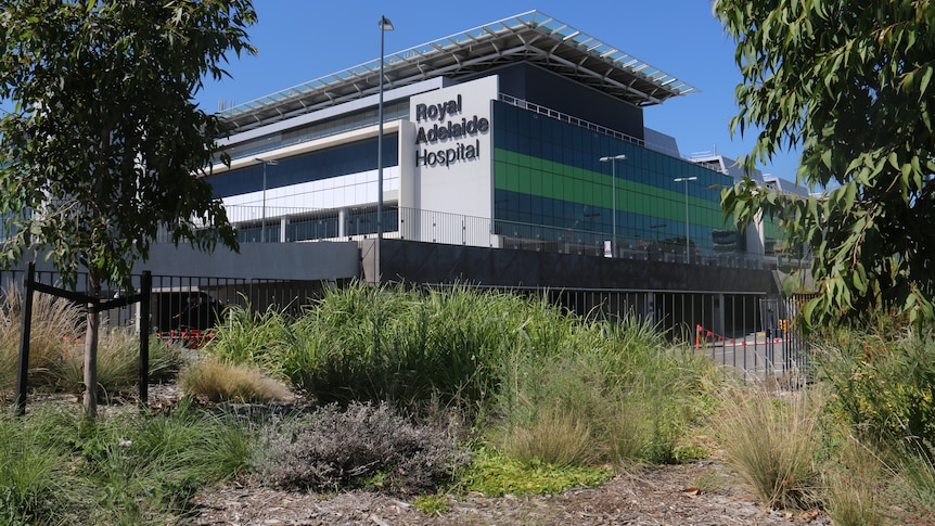 Exterior view of the Royal Adelaide Hospital.