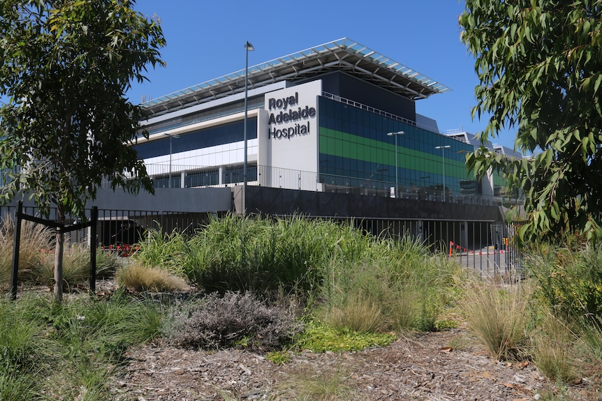 Exterior view of the Royal Adelaide Hospital.
