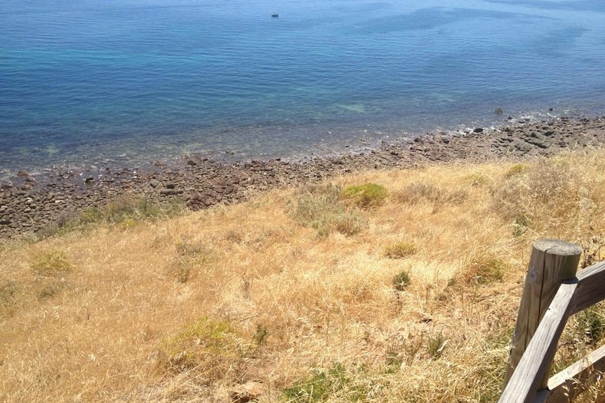 Man in only boxer shorts was found at the base of the cliff