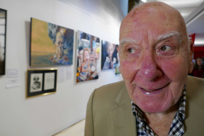 Bald Archy founder Peter Batey takes a cheeky view of the traditional art world.