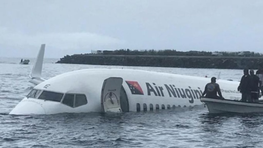 Plane crashes into Chuuk lagoon