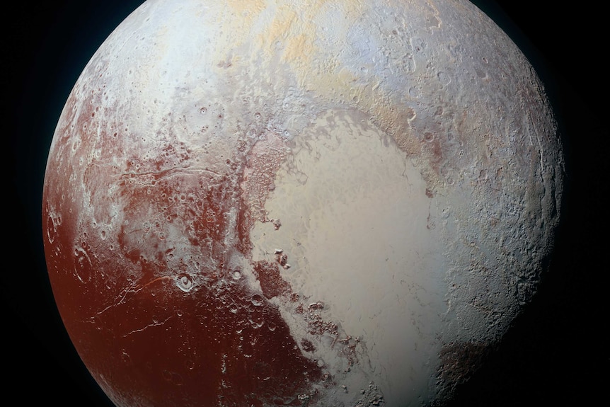 Rich colour variations of Pluto