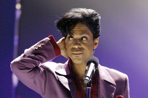 Prince at the American Idol finale
