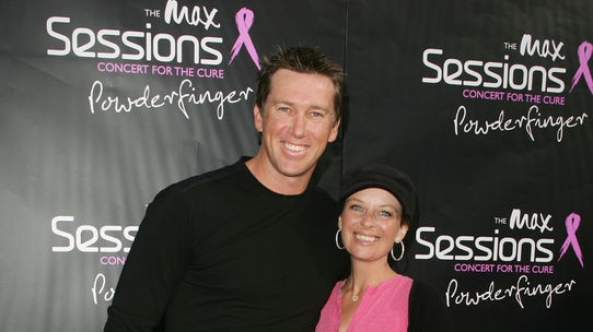 Australian cricketer Glenn and wife, Jane McGrath