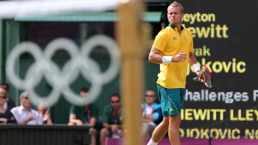 Hewitt said he threw everything at the world number two Djokovic.