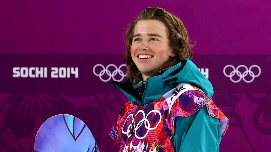 Kent Callister at the Sochi snowboard halfpipe