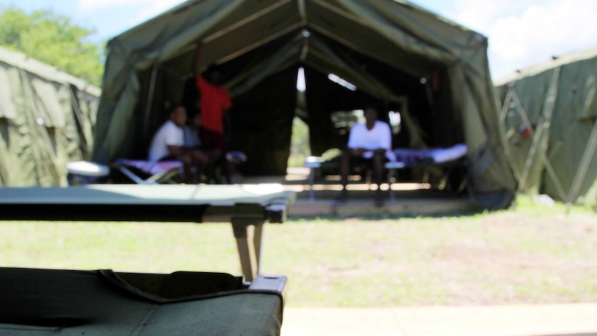 Nauru accommodation for asylum seekers.
