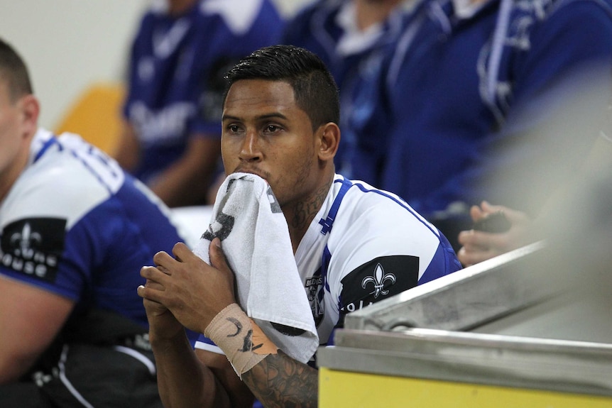 Ben Barba in 2013 on the bench