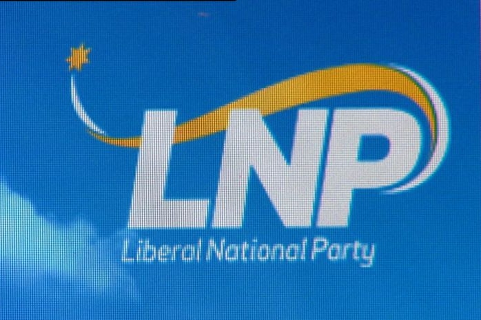 Qld Liberal National Party (LNP) logo. (ABC TV News - file image)