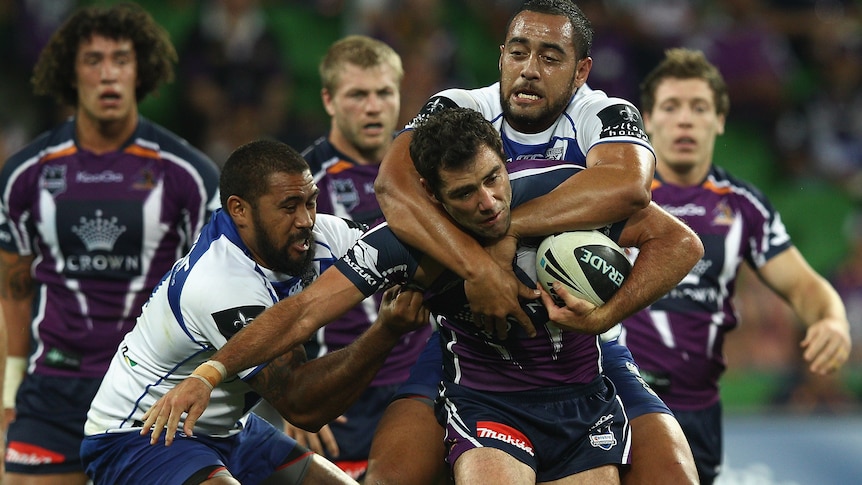 Battle of the big guns: Canterbury and Melbourne are tipped to fight out a competitive grand final.