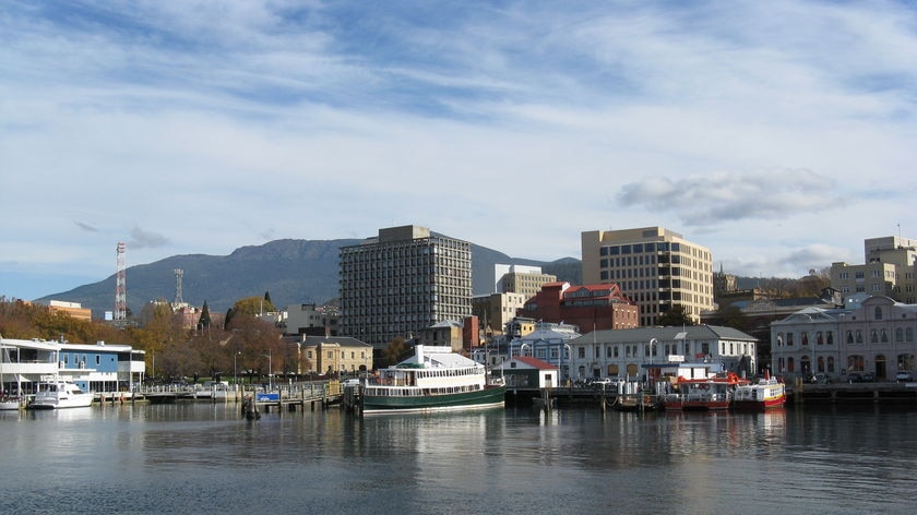 Brooke St Pier on the Hobart waterfront