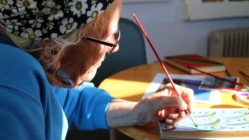 An art program is helping provide relief for Tasmanians with memory loss