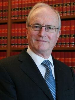 Former Federal Court judge Alan Robertson.