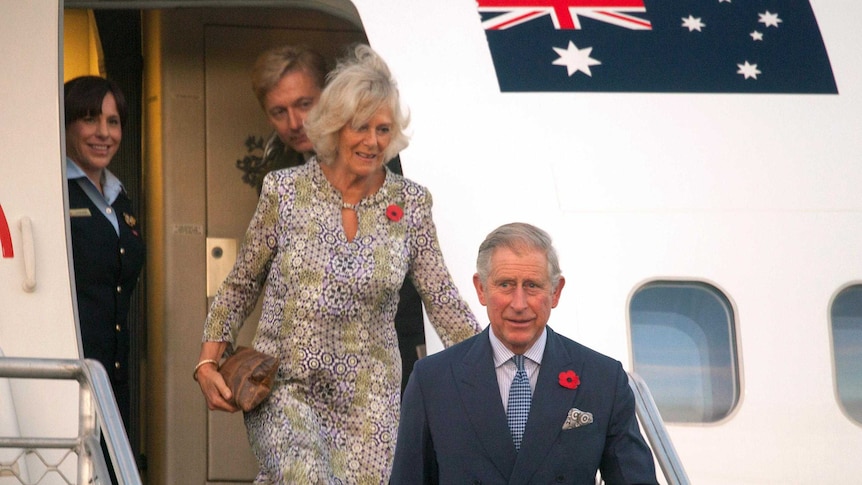 AN charles and camilla in PNG on Pacific tour