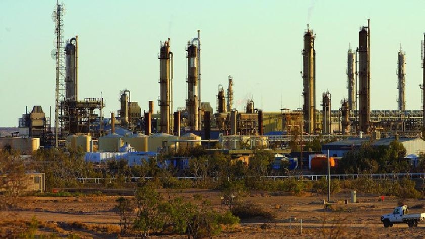 Santos Moomba plant, South Australia