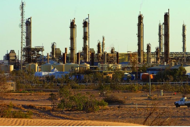 Santos Moomba plant in South Australia