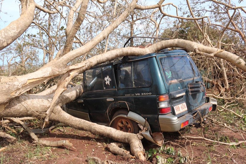 Damage from Cyclone Lam at Galiwinku, NT