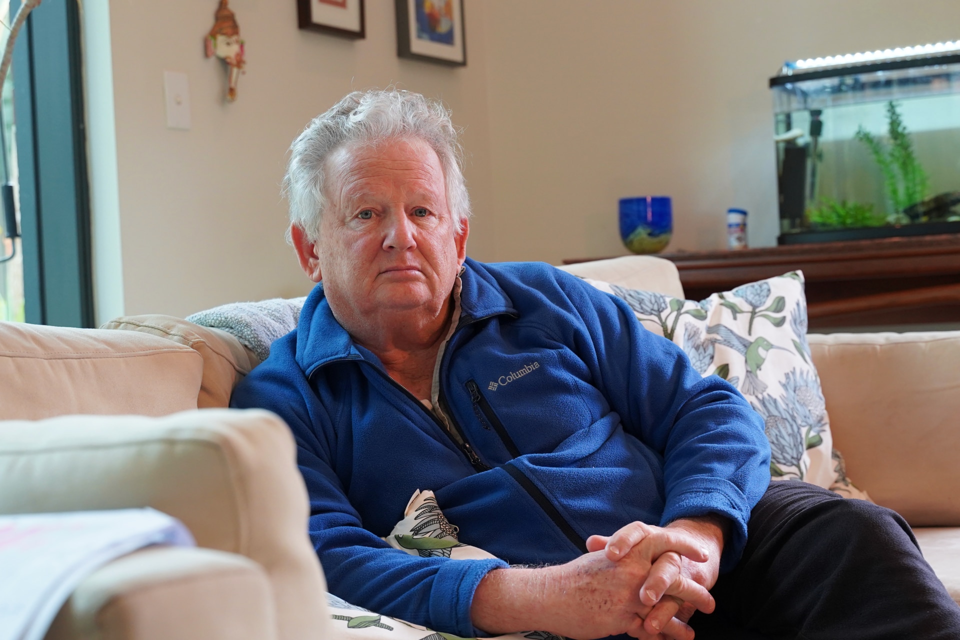 A portrait of archaeologist Ian McCann