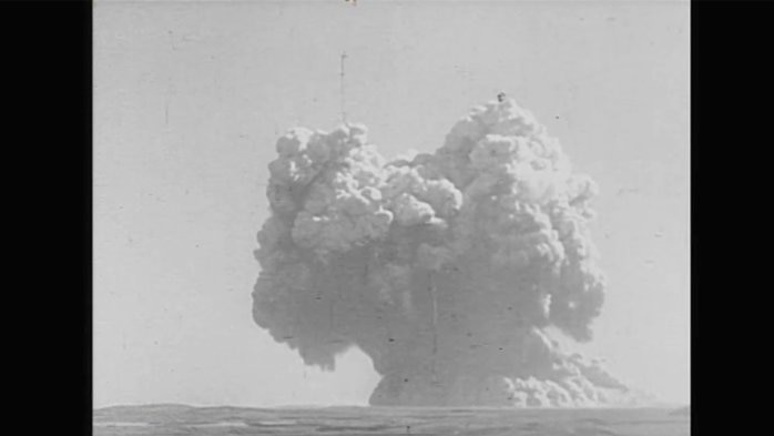 Atomic Test on the Montebello islands