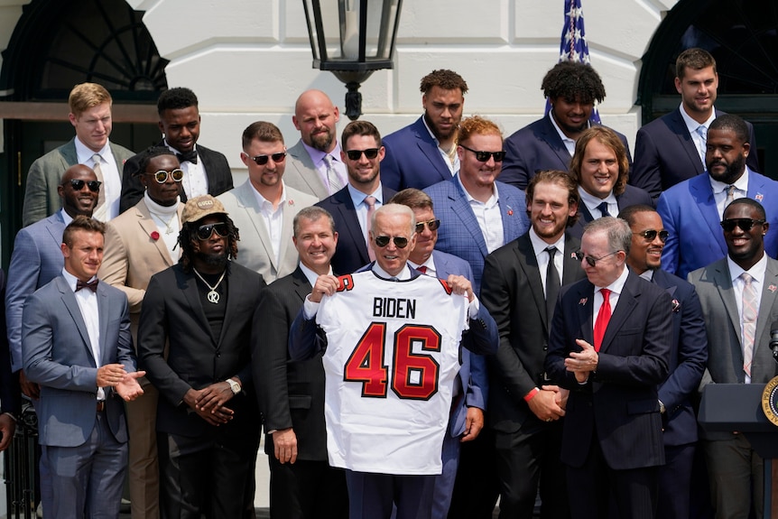 Biden and the Tampa Bay Buccaneers