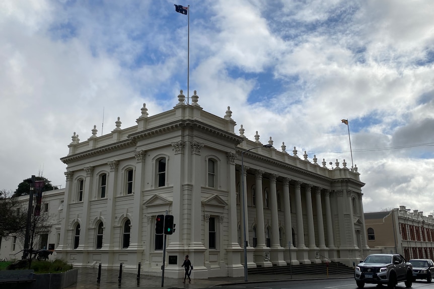 A two-story building with a heritage facade