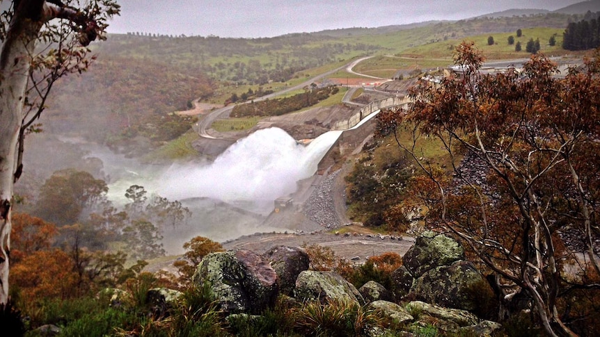 More than 10,000 megalitres was released from the Jindabyne Dam in just eight hours.