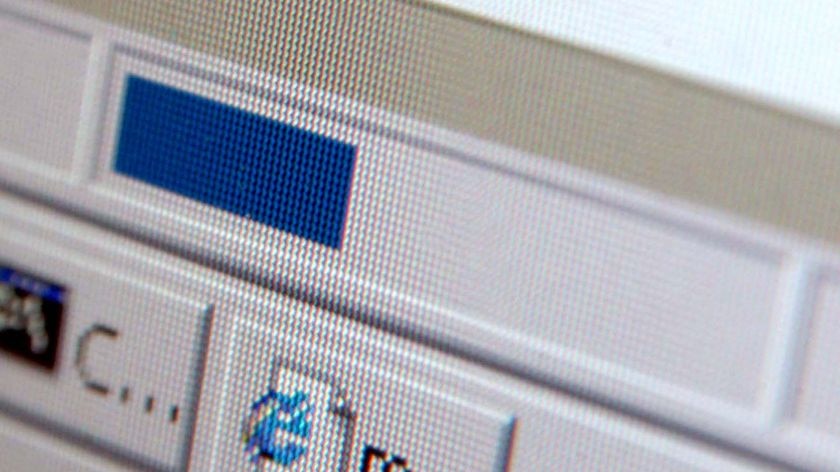 A computer downloads a file