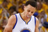 Steph Curry of the Golden State Warriors during Game 5 of the NBA Finals