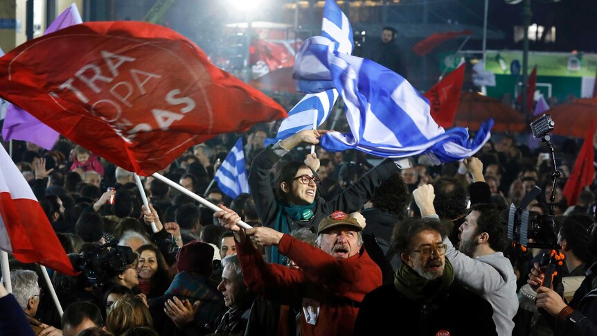 Syriza party wins election in Greece