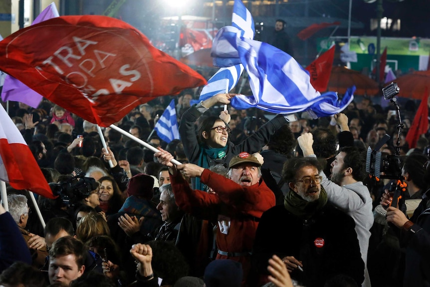 Syriza party wins election in Greece
