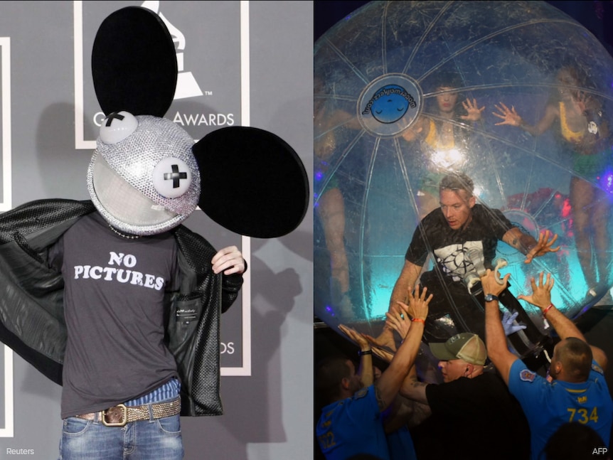 DJs Deadmau5 and Diplo