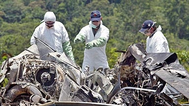 Memorial in doubt: Nine people died when the Sea King crashed while delivering aid. [File photo]