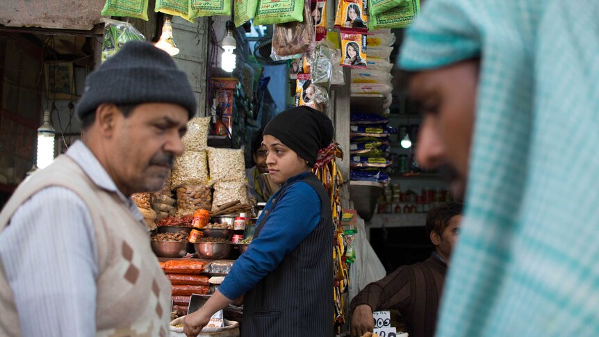 Leena Chawhan in Indian spice market