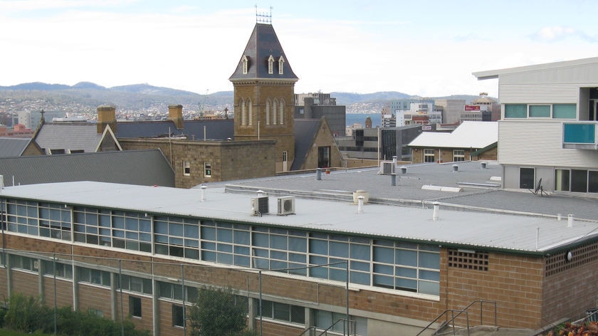 External view of St Mary's College in Hobart.