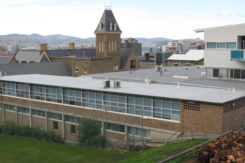 External view of St Mary's College in Hobart.